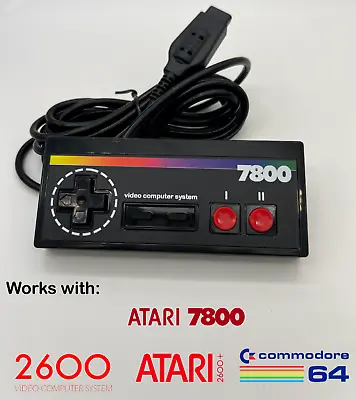 Atari 7800 2600 2600+ Controller Joystick Control Pad Gamepad CX78 - READ • $36.95
