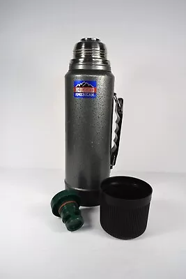 1986 Vintage Aladdin Insulated 1 Quart Thermos SB950H Rugged Steel American USA • $8.50