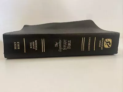 Holy Bible KJV The Expositor's Study Bible Concordance Jimmy Swaggart LEATHER  • $31.49