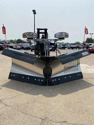 $8500 • Buy Western Enforcer Stainless Steel 7’6” V-Plow