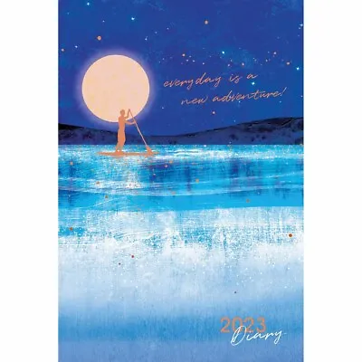 £5.48 • Buy Paddleboarding A7 Diary 2023 - Art - Week To View