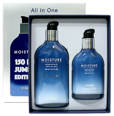 Vonin All In One Moisture 150ml + 80ml For Men Moisturizing Korea Cosmetic • $59.99