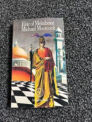 MICHAEL MOORCOCK Elric Of Melnibone 1973 Arrow 1st Edi. - Vintage Epic Fantasy • £15.99