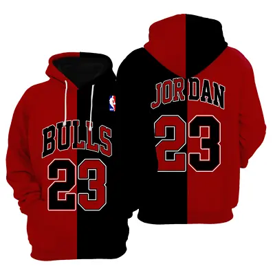 $35.99 • Buy 'Michael Jordan' 23 'Chicago' Hoodie 3D Teem All Over Printed For Gift Full Size