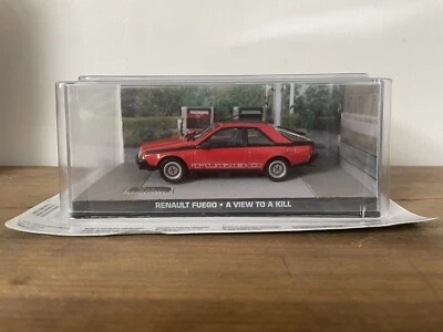 £15.75 • Buy RENAULT FUEGO 007 James Bond Car Collection Model View To A Kill TURBO DieCast