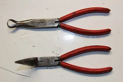 Mac Tools Knipex 32-200 Angle Long Nose Gripping Pliers Set Germany • $55