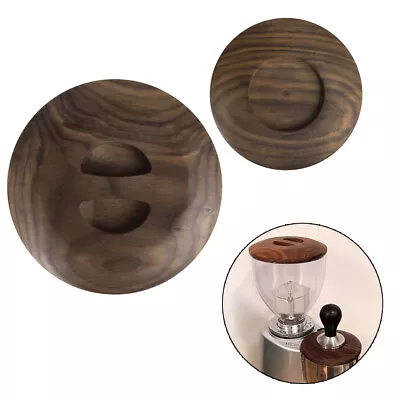 1Set Wooden Espresso Grinder Coffee Bean Hopper Dosers Lid Cover For Mazzer Mini • $35.63