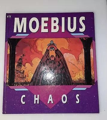 MOEBIUS CHAOS HC Book Jean Moebius Girard Epic Comics 1991 Sci Fi Fantasy • $84