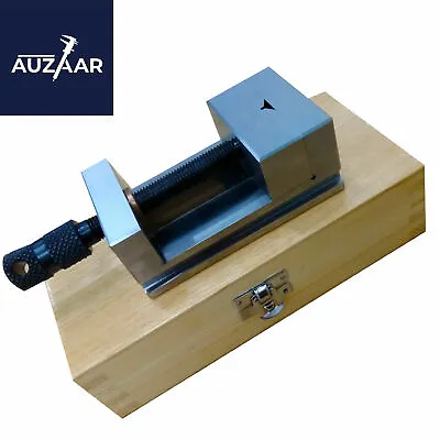 £149.09 • Buy 60mm 2-3/8  TOOLMAKERS GRINDING VISE VICE PRECISION WORK-HOLDING WOODEN BOX