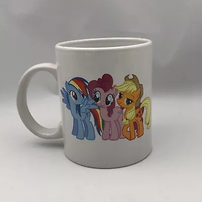 My Little Pony Coffee Mug Cup Hasbro 2015 Rainbow Dash Applejack Pinkie Pie • $12.95