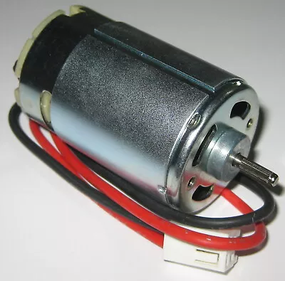 24 V - 1800 RPM - Slow Speed Electric DC Motor W/ Cable + Connector - High TQ • $12.95