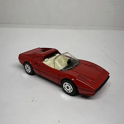 🏁 CORGI JUNIORS 1981 Red FERRARI 308 GTS MAGNUM P.I. MADE IN GREAT BRITAIN 🏁 • $40