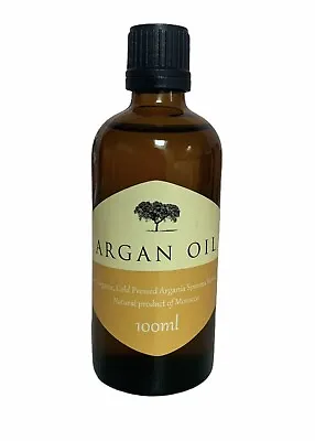 £25.95 • Buy Pure Organic Moroccan Argan Oil 100ml X 2, For Hair, Skin And Nails