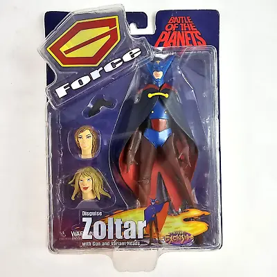 Battle Of The Planets Disguise ZOLTAR Figure Set G-Force EXCLUSIVE 2002 MOC NEW • $139.95