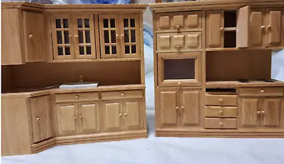 £12.50 • Buy Dolls House Furniture Kitchen And Dining Room