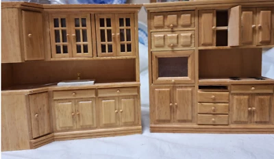 £12.50 • Buy Dolls House Furniture Kitchen And Dining Room