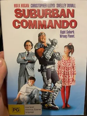 Suburban Commando Region 4 DVD (1991 Comedy Movie Starring WWE's Hulk Hogan) • $10.36