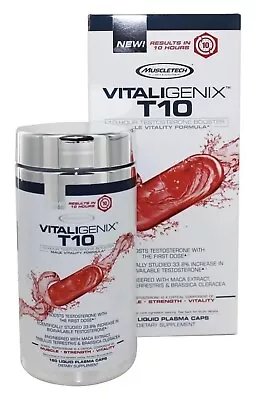 MuscleTech Vitaligenix T10. Testosterone Booster Supplement • $115.99