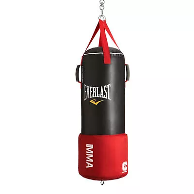 Everlast Omnistrike MMA 80 Pound Gym Boxing Punching Training Heavy Bag Black • $148.49