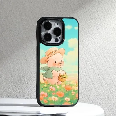 Heavy Duty Phone Case Smiling Mini Pig For Apple IPhone 14 15 11 12 13 • $19.79