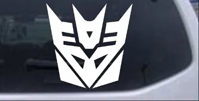 Transformers Decepticon Symbol Logo Car Or Truck Window Laptop Decal Sticker • $8.29