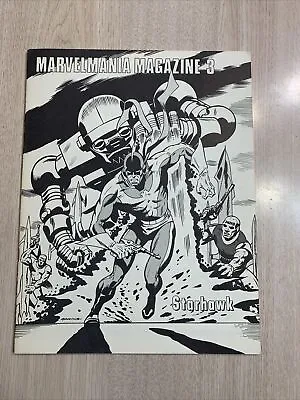 Marvelmania Magazine 3 1970 Kirby & Steranko Beautiful! Mmms 32 Pages Rare • $200