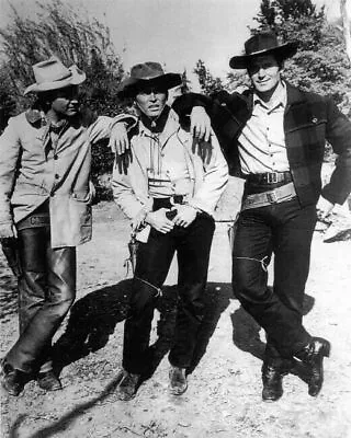 Clint Walker As Cheyenne Will Hutchins Sugarfoot Ty Hardin Bronco 8x10 Photo • $10.99