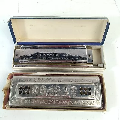 Thorens Professional Chromatic Harmonica No12 Boxed M.Hohner The Echo Harp • $18.64