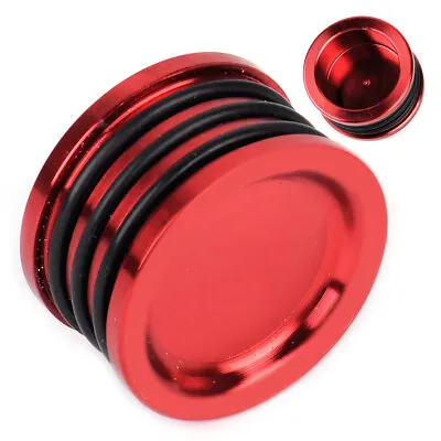 Red Cam Shaft Seal Cover Cap Plug Fit Acura Honda B16 B18 B17 B20 GSR SI Engine • $8.96