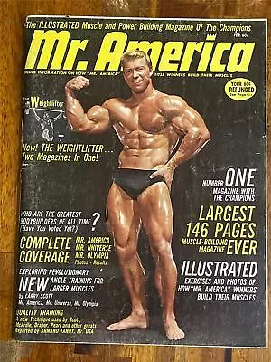 MR AMERICA Muscle Bodybuilding Magazine LARRY SCOTT 2-66 • $39.99