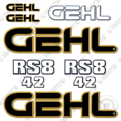 Fits GEHL RS8-42 Decal Kit Telescopic Forklift Replacement Stickers (Older) • $149.95