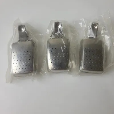 Vintage Lot Of 3 Rowoco Tea Infuser Strainers With Chains NOS • $16.99