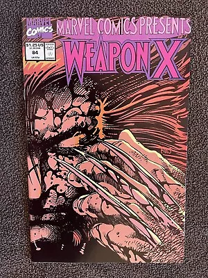 Marvel Comics Presents #84 (Marvel 1991) Weapon X Part 12 ~ Final Chapter! • $8.95