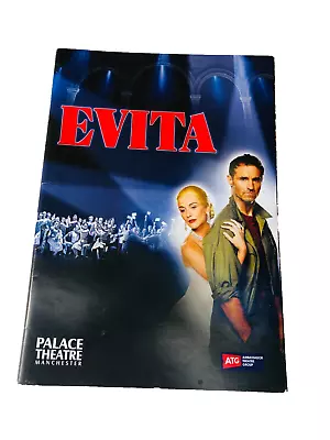 Theatre Brochure Evita Manchester Souvenir Programme Rare Musical Ra • £13.59