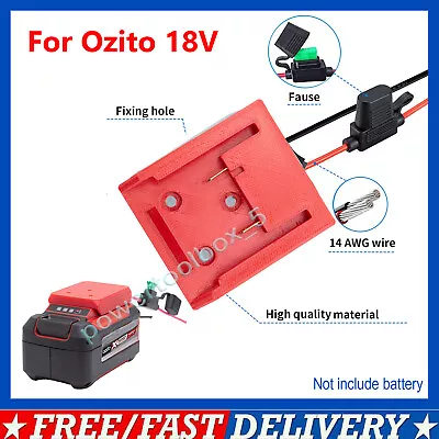 Upgraded DIY Power Wheels Adapter For OZITO 18V Battery Dock Power Converter • $22.07