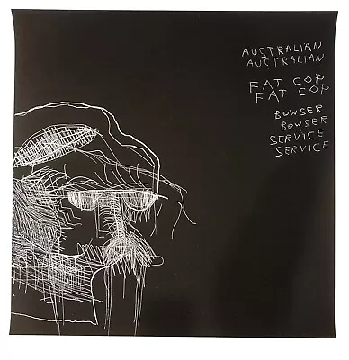 $1799 • Buy Adam Cullen “AUSTRALIAN FAT COP” Experimental Hand Signed Print Paper 113x112 Cm
