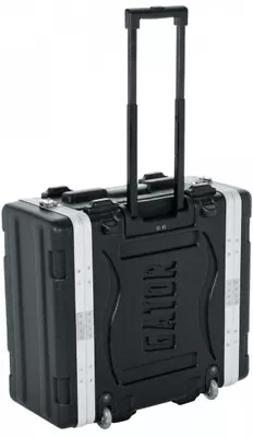 Gator 4U Amp Rack Flight Case - ABS Trolley With Wheels • £80