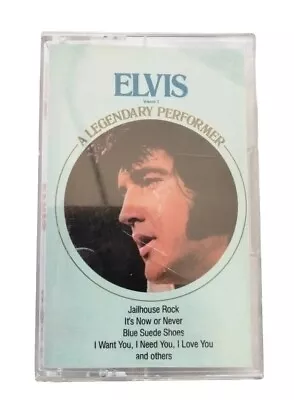 Elvis A Legendary Performer Volume 2 - 1989 BMG Music Cassette Tape • $5.99