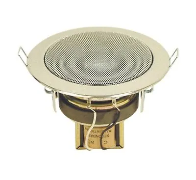 Eagle 100 V Line Compact Flush Fit Ceiling Speaker (Colour Chrome) • £17.69