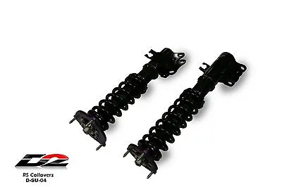 D2 Racing RS Coilovers Fits SUBARU IMPREZA 93-01 2.5 RS GC GC8 36 WAY ADJUSTABLE • $1020