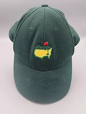 Vintage Masters Crows Nest Collection Fitted Golf Baseball Hat Cap Size 7 1/4 • $19.99