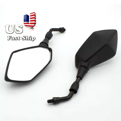 Universal CNC Handle Bar End Round Rear View Side Mirrors 7/8  Custom Motorcycle • $11.99