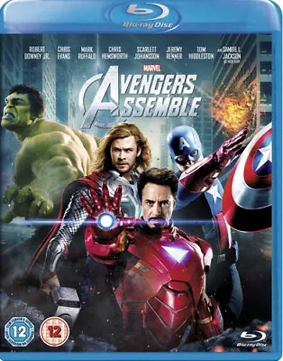 Avengers Assemble Blu-ray (2012) Robert Downey Jr. Whedon (DIR) Cert 12 • £1.99