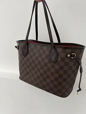 Louis Vuitton Damier Neverfull PM Shoulder Tote Bag • $1280