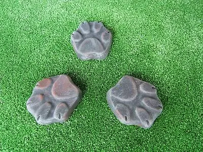 Paw Print Pot Feet Moulds For Flower Plant Pots Garden Ornament Concrete • $34.99