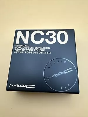 MAC Studio Fix Pressed Powder Plus Foundation -#NC30  0.52oz-15g BNIB • $20