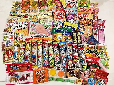 Japanese DAGASHI Food Snack Sweets Chocolete Candy 30 To 100 Types Random Sets • £40.02