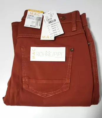 £29.90 • Buy BNWT - MAC Carrie Pipe Women's Jeans Stretch Straight Trousers UK14  EU42 34Long