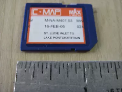 C-Map MAX SD Chart Card M-NA-M401.03 St. Lucie Inlet -Lake Pontchartrain Furuno • $41