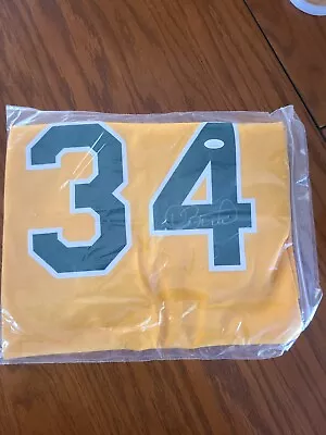 Dave Stewart Signed Oakland A's Athletics Jersey (JSA Witnessed) Ted Williams • $60